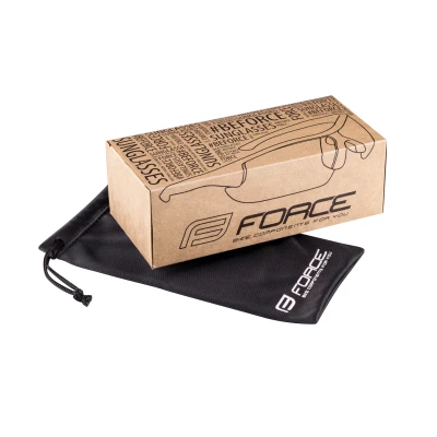 Force SPECTER modro-červené cyklistické brýle - červené zrc. sklo