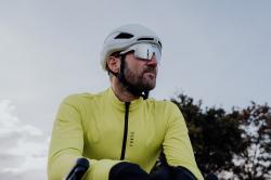 Force SPIRE bílé cyklistické brýle, fotochromatické sklo