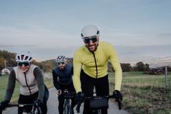 Force SPIRE bílé cyklistické brýle, fotochromatické sklo