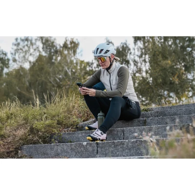 Force STRIVE bílé, růžové zrc. sklo - cyklistické brýle