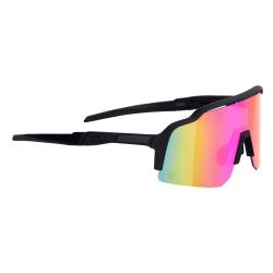 Force STRIVE černé, růžové zrc. sklo - cyklistické brýle