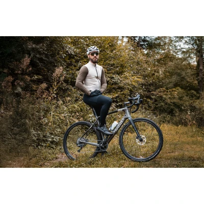 Force STRIVE transparentní, černé zrc. sklo - cyklistické brýle