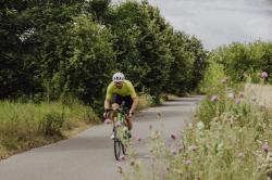 Force STRIVE transparentní, růžové zrc. sklo - cyklistické brýle