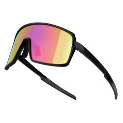 Force ZOOM čierne, červené sklo - cyklistické okuliare Force ZOOM čierne, červené sklo - cyklistické okuliare
