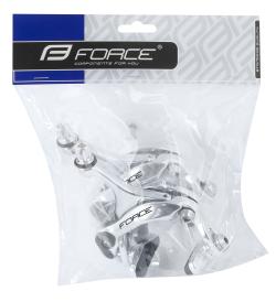 Force Brzdové čelisti silniční 39-49 mm, stříbrné
