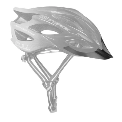 Force BULL HUE černá-šedá cyklistická přilba POUZE S-M 54-58 cm (VÝPRODEJ)