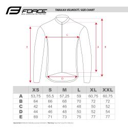 Force ARROW LADY černá dámská softshellová cyklobunda