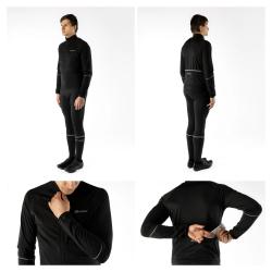 Force ARROW černá softshellová cyklobunda