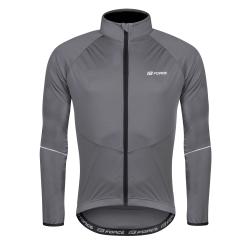 Force ARROW sivá pánska cyklistická bunda