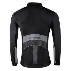 Force BRIGHT černá zimní cyklistická bunda