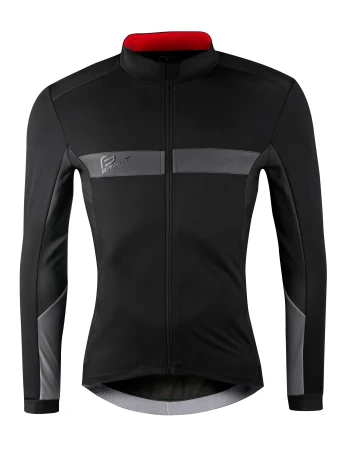 Force BRIGHT černá zimní cyklistická bunda