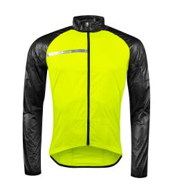 Force WINDPRO fluo-černá neprofuk cyklistická bunda Force WINDPRO fluo-černá neprofuk cyklistická bunda