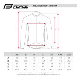 Force WINDPRO fluo cyklobunda - neprofuk