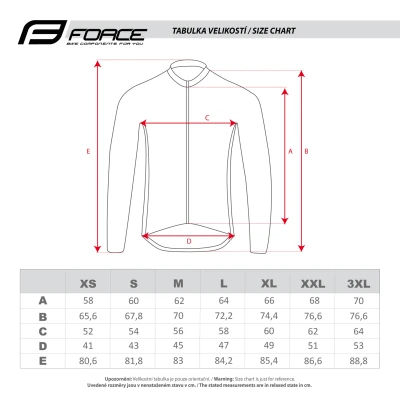 Force WINDPRO fluo cyklobunda - neprofuk