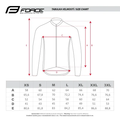 Force WINDPRO fluo cyklobunda - neprofuk