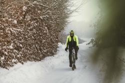 Force X100 černo-fluo pánská zimní cyklobunda