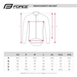 Force X100 černo-fluo pánská zimní cyklobunda