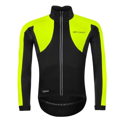 Force X100 čierno-fluo pánska zimná cyklobunda