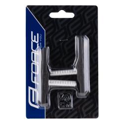 Force čep jednorázové, černé balené 72mm gumičky brzd