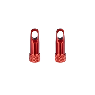 Čepičky galuskového ventilku s klíčem,hliník,červn