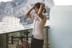 Force CHARM LADY nude dámský cyklodres - kr. rukáv POUZE S (VÝPRODEJ)