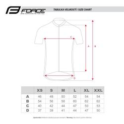 Force CHARM světle modrý cyklistický dres + Force CHARM LADY černé cyklokraťasy