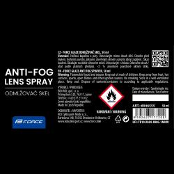 Force Odmlžovač skel brýlí GLAZE, rozprašovač 50ml