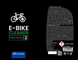 Force Čistič E-BIKE rozprašovač 750 ml - zelený