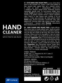 Force Čistič rukou Rasant Profi, pasta, 500 ml