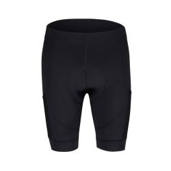 Force COMFORT 2 čierne kraťasy s vložkou IBA XXL (VÝPREDAJ)
