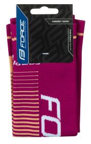 Force Návleky na nohy COMPRESS fialovo-meruňkové