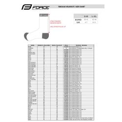 Force Ponožky COMPRESS modro-oranžové