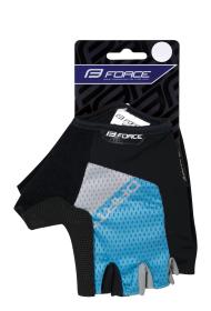 Force DARTS gel modro-šedé rukavice bez zapínání