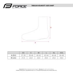 Force Návleky treter DEEP černé bez zapínání