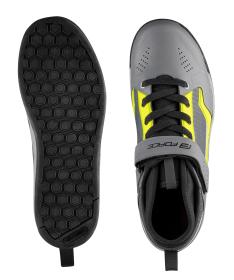 Force DOWNHILL šedo-fluo cyklistické tretry