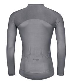 Force CHARM šedý cyklistický dres - dlouhý rukáv