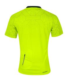 Force CITY fluo-černý cyklistický dres
