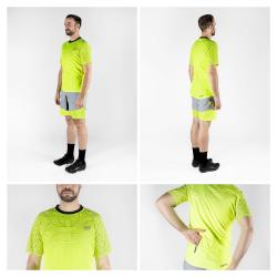 Force CITY fluo-černý cyklistický dres