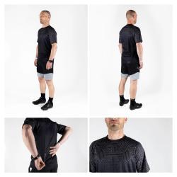 Force CITY černo-šedý cyklistický dres