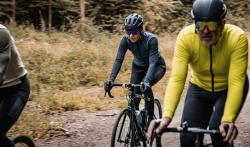 Force ENDLESS modro-černý cyklodres - dlouhý rukáv