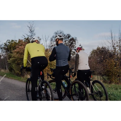 Force ENDLESS fluo cyklistický dres - dlouhý rukáv
