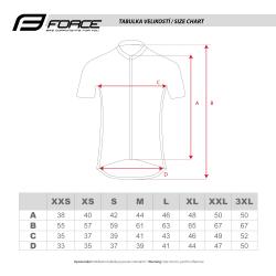 Force GOLD černo-zlatý cyklistický dres