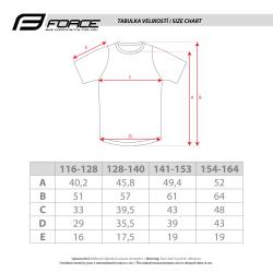 Force KID MTB CHEERY detský cyklodres