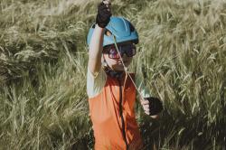 Force LIMIT KID oranžový dětský dres