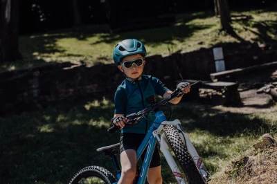 Force LIMIT KID petrolejový dětský dres