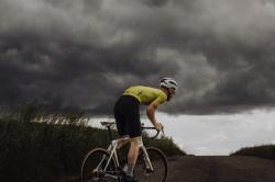 Force MILD limetkový cyklistický dres kr. rukáv