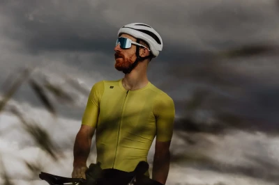 Force MILD limetkový cyklistický dres kr. rukáv