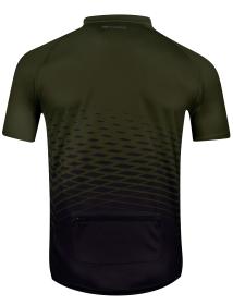 Force MTB ANGLE army cyklistický dres - kr. rukáv