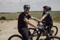 Force MTB MOUNT čierny cyklodres krátky rukáv