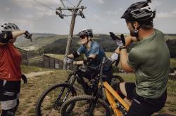 Force MTB MOUNT army cyklodres - krátký rukáv